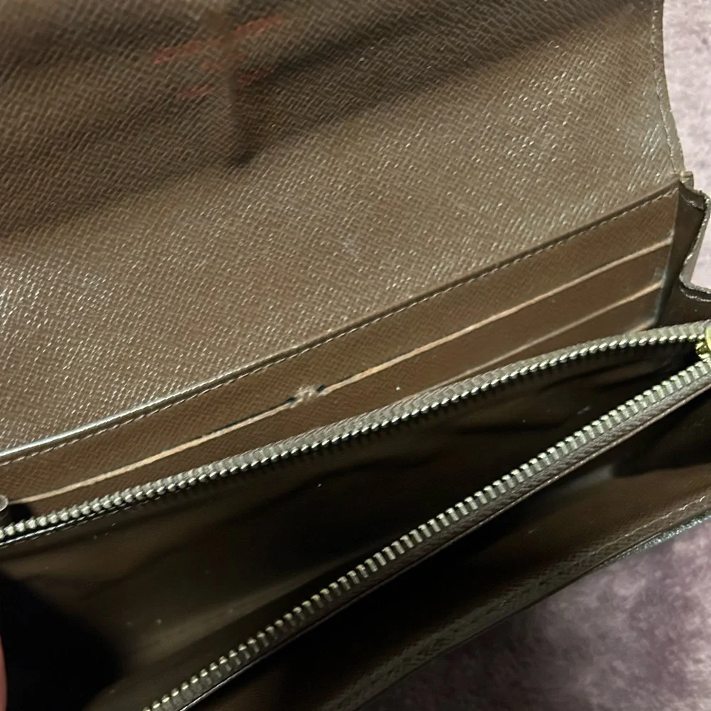 (SOLD) LV Damier Ebene Large Wallet LOUIS VUITTON - Picture 7 of 8